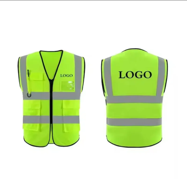 #SafetyVest #HighVisibilityGear #ReflectiveVest #ConstructionGear #WorkSafety #RoadworkEquipment #HiVisApparel #PPEGear