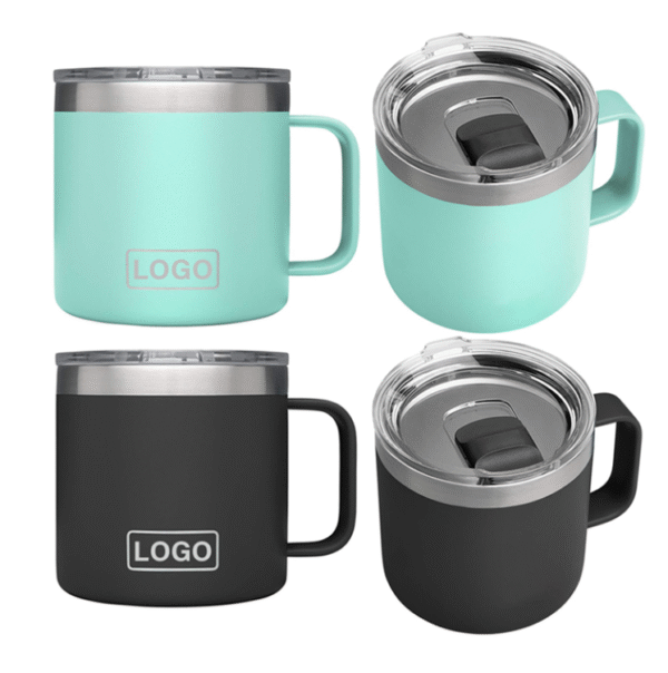 #TravelMug #ReusableTumbler #StainlessSteelMug #CoffeeOnTheGo #EcoFriendlyDrinkware #InsulatedMug #CorporateGift #CustomLogoMug #14ozTumbler #PowderCoatedMug #OfficeMug #DoubleWallMug