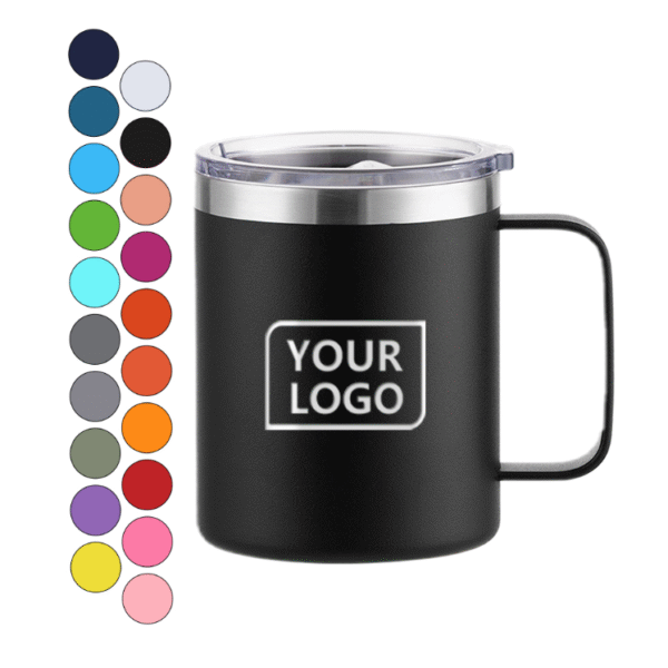 #TravelMug #ReusableTumbler #StainlessSteelMug #CoffeeOnTheGo #EcoFriendlyDrinkware #InsulatedMug #CorporateGift #CustomLogoMug #14ozTumbler #PowderCoatedMug #OfficeMug #DoubleWallMug